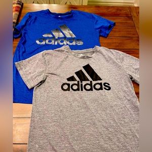 2 Adidas Dri-fit t shirts